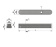 Exalto Adapter Key AISI316 8/6x7x55 Exalto Adapter Key AISI316 8/6x7x55