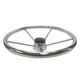 Stainless Steel Steering Wheel 5 Spokes 34.3cm