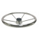 Stainless Steel Steering Wheel 5 Spokes 34.3cm