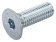Talamex Stainless Steel AISI 316 Bolt Flat Recessed Hexagon DIN 7991 M4x30 (72 pcs)