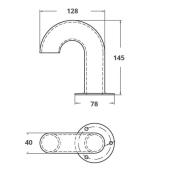 Stainless Steel Elbow Outlet