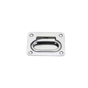 Lalizas 98719 - Flush Lift Ring, Stamped, Stainless Steel 316, 76x57mm
