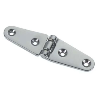 Foresti & Suardi 108B.C - Chromed Brass Double Tail Hinge 98 mm