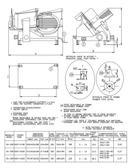Baratta SG-25R Marine Gravity Slicer