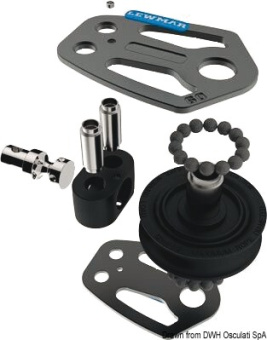 Osculati 68.610.50 - HTX 50 Triple Block with Becket And Cam Cleat