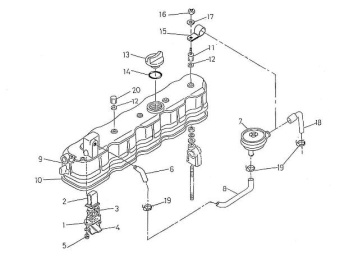 Nanni Diesel 43320274 - SPACER for 5.250TDI