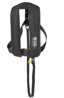 Besto 20427541 - Automatic Life Jacket 165N Harness Black