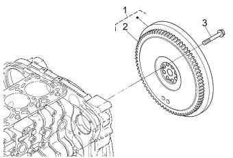 Nanni Diesel 970314850 - BOLT,FLYWHEEL for N4.85 N4.100