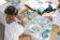 Marine Business Mare Salad Bowl + Cutlery Blue (3 pcs.)