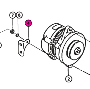 Northern Lights 185976220 - Bracket, Alternator 