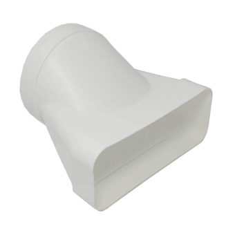 Round Horizontal Duct Fitting