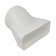 Round Horizontal Duct Fitting