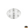 Trem M3569048 - AISI 316 Stainless Steel Hinges 69x48 mm Straight Trem M3569048 - AISI 316 Stainless Steel Hinges 69x48 mm Straight