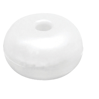 Nuova Rade 43971 - Surface Float W/Hole, Round, Ø75mm, White