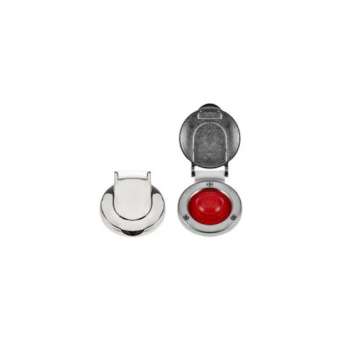 MZ Electronic Footswitch+Protective Cover Stainless Steel (Down)