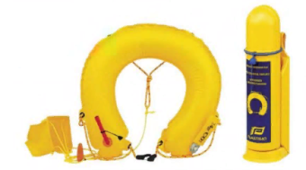 Plastimo 40206 - Horseshoe Buoy Inflatable With Light