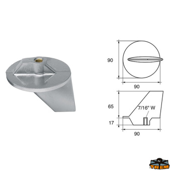 Trem L8243350 - Anodes For Engines Mercury-Mercruiser