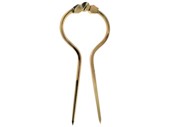 Curved Dividers Brass 180 mm