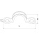 Hollex Eye Strap 5.3x56 mm Stainless Steel 316
