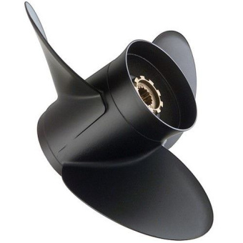 Quicksilver QA2036X Black Diamond Aluminium Propeller - 3X 13-1/4 X17 RH