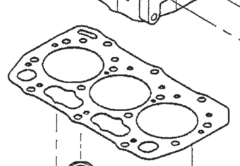 Northern Lights 111147650 - Head Gasket, Thickness= 1.2 mm 