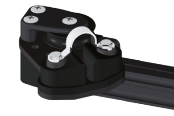 Antal 4262 - Aluminum End Fitting Type 100 (For Leech Line) (2x)