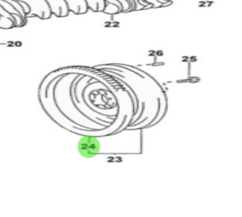 Nanni Diesel 970312629 - Flywheel Ring Gear for T6 Series Engines