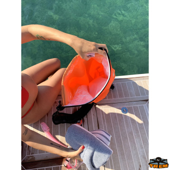 Shark Inflatable Watertight Backpack 35L 760×400 mm Orange - Trem B0770028