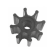 Allpa 500206 - Impeller - Jabsco (Nitrile)