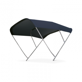 Tessilmare Stainless Steel 3 Arches Bimini 185 cm