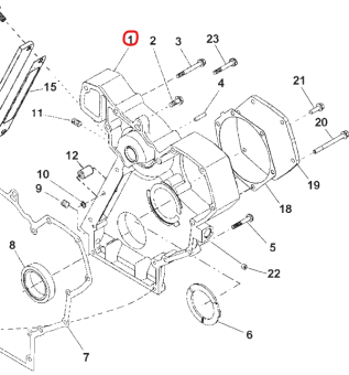 Northern Lights R502082 - COVER,TIMING GEAR