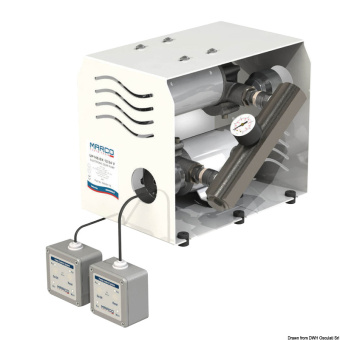 Osculati 16.047.37 - MARCO Electr.-Operated Double Fresh Water Pump 3.5 bar 92l/min