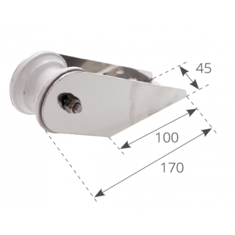 Stainless Steel Bow Roller