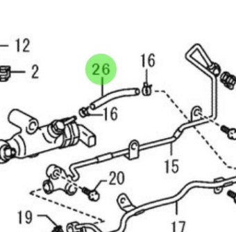 Nanni Diesel 32805120 - Hose for Injection Lines Nozzles