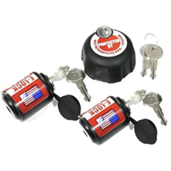 DuraSafe Combo EL6-2 - 2x E-Lock / RAM Mount C Ball, Equal-Locking