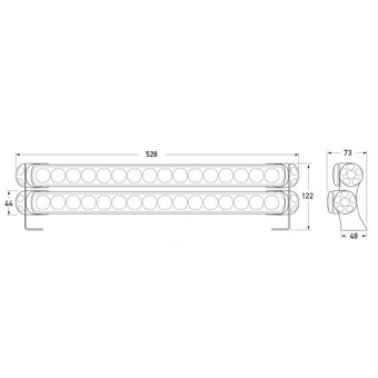 Hella Marine Sea Hawk Mounting Bracket