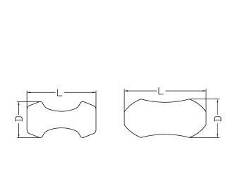 TyeTec CLD08 - Dogbone 20 mm x 10 mm