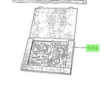 Nanni Diesel 970311037 - Carbon Sheet Gasket Set for 4.330TDI and 4.340TDI Engines