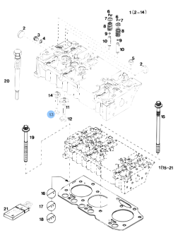 Vetus VD20125 - Exhaust Valve