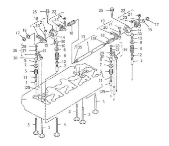 Nanni Diesel 970311012 - ROCKER BRACKET for 4.330TDI