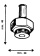 Allpa Nipple 1/2" For 8mm Copper Tube