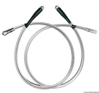 Osculati 45.277.60 - Pair Of SILVER STEER High-Pressure Hoses 6 m