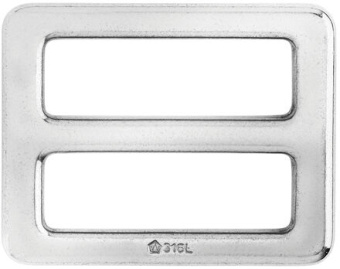 Wichard 6772 - Double Buckle Stainless Steel 5-8 x 45 mm - 10 pieces