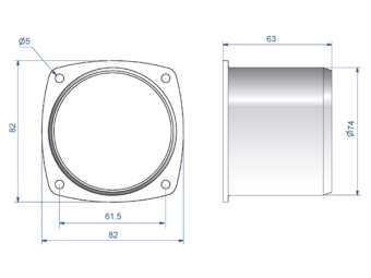 ROCA Ventilation Grille with Hose