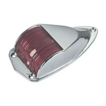 Foresti & Suardi 20R.C - Chromed Brass Red Navigation Light Port