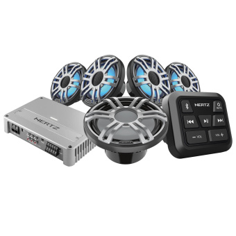 Hertz Kit HMRBT HEX6.5 HMS10 Sport Gray V5C 12V, RGB