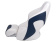 Talamex Captain Boat Seat Deluxe Duo White/Navy 60cm x 52cm x 66cm