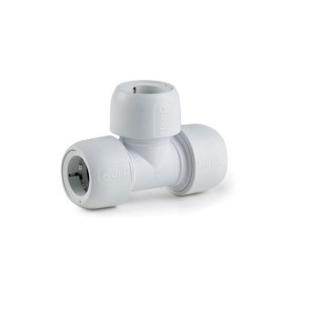 Jabsco HD10/28W - Hep2O HD10 Push Fit Equal Tee White (28mm)