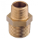 Guidi Brass Reducing Nipple M-M 3/8X1/4