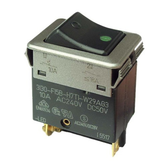 Philippi 131312010 - DC on/off rocker switch 2 pole 10A